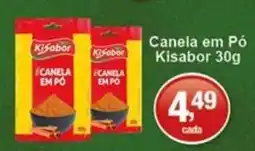 Supermercados Rod e Raf Canela em pó oferta