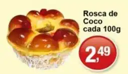 Supermercados Rod e Raf Rosca de Coco oferta
