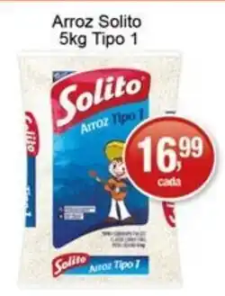 Supermercados Rod e Raf Arroz solito tipo 1 oferta