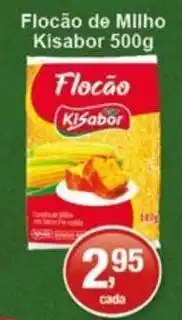 Supermercados Rod e Raf Flocão de Milho Kisabor oferta