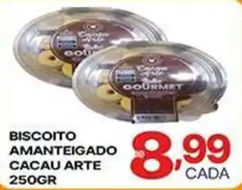 Supermercados Santa Helena Biscoito amanteigado cacao arte oferta