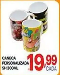 Supermercados Santa Helena caneca personalizada oferta