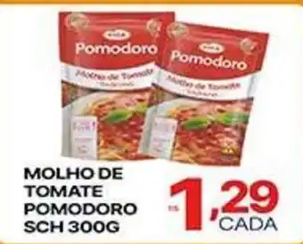 Supermercados Santa Helena molho de tomate pomodoro oferta