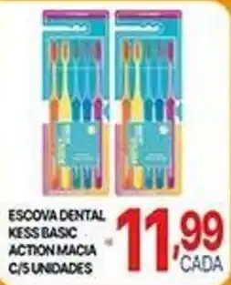 Supermercados Santa Helena escova dental kess basic action macia oferta