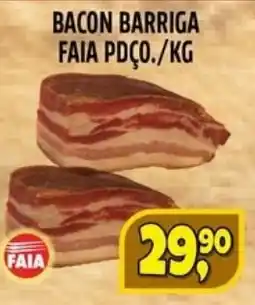 Zattão Supermercado Bacon barriga faia oferta