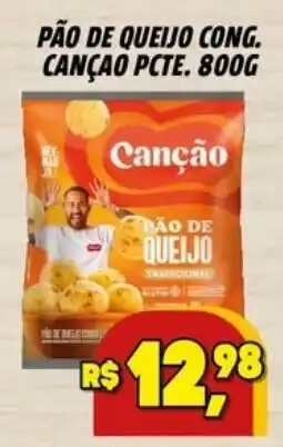 Zattão Supermercado Pão de queijo cong. Canção pcte. oferta