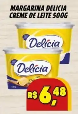 Zattão Supermercado Margarina delicia creme de leite oferta