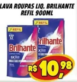 Zattão Supermercado Lava roupas liquido brilhante refil oferta