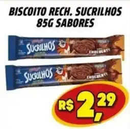 Zattão Supermercado biscoito rech. sucrilhos 85g sabores oferta