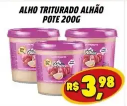 Zattão Supermercado alho triturado alhão oferta