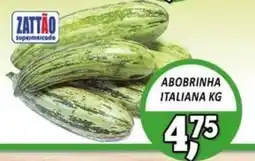 Zattão Supermercado abobrinha italiana oferta
