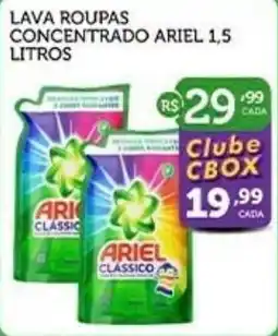 CenterBox lava roupas concentrado ariel 1,5 litros oferta