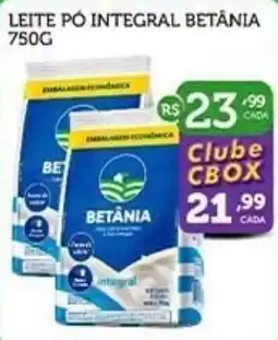 CenterBox Leite pó integral betânia oferta