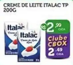 CenterBox Creme de leite italac oferta