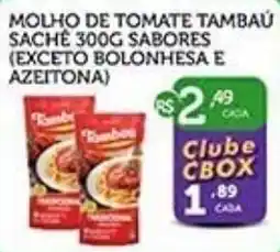CenterBox molho de tomate tambau oferta