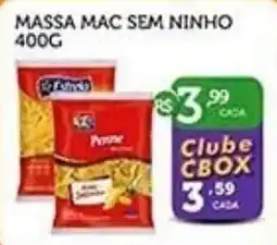 CenterBox Massa mac sem ninho oferta