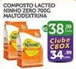 CenterBox composto lacteo ninho zero 700g maltodextrina oferta