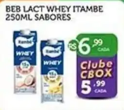 CenterBox beb lact whey itambe sabores oferta