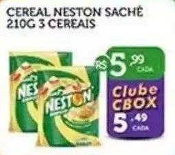 CenterBox Cereal neston sachê 3 cereais oferta