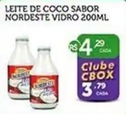 CenterBox Leite de coco sabor nordeste vidro oferta