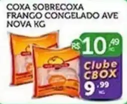 CenterBox Coxa sobrecoxa frango congelado ave nova kg oferta