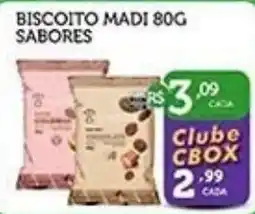 CenterBox biscoito madi sabores oferta
