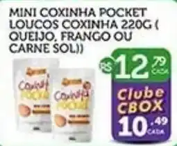 CenterBox Mini coxinha pocket loucos coxinha oferta