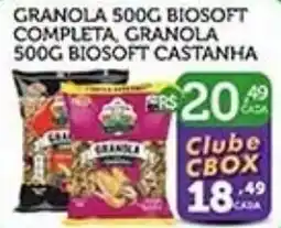CenterBox Granola completa, granola castanha oferta