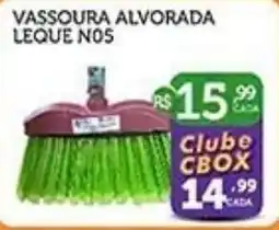 CenterBox vassoura alvorada leque n05 oferta