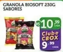 CenterBox Granola biosoft sabores oferta