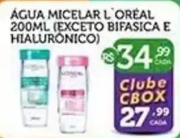 CenterBox água micelar l'oréal oferta