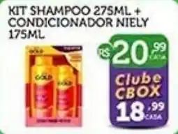 CenterBox kit shampoo 275ml + condicionador niely 175ml oferta