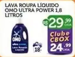 CenterBox lava roupa liquido omo ultra power oferta