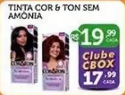 CenterBox tinta cor & ton sem amonia oferta