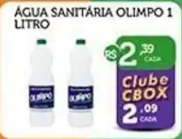 CenterBox Água sanitária olimpo 1 litro oferta