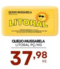 Mercadão Atacadista Queijo mussarela litoral oferta