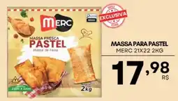 Mercadão Atacadista Massa para pastel oferta