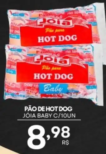 Mercadão Atacadista pão de hot dog jóia baby oferta
