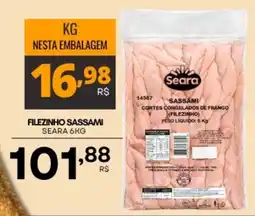 Mercadão Atacadista Filezinho sassami oferta