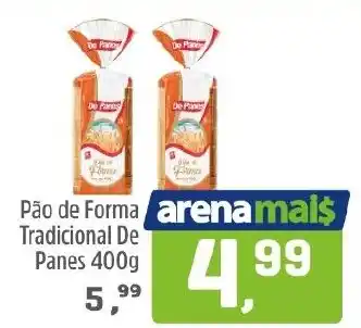 Arena Atacado Pão de Forma Tradicional De Panes oferta