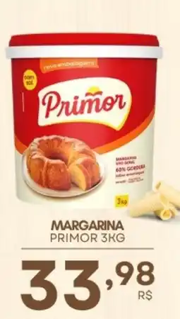 Mercadão Atacadista margarina primor 3kg oferta