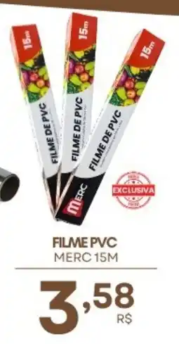 Mercadão Atacadista filme pvc merc 15m oferta