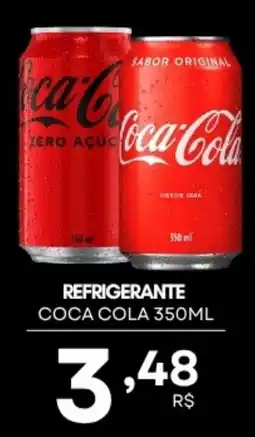 Mercadão Atacadista Refrigerante coca cola 350ml oferta