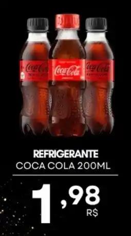 Mercadão Atacadista refrigerante coca cola 200ml oferta