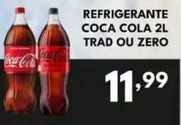 Rede Plus Supermercados refrigerante coca cola 2l trad ou zero oferta