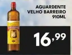 Rede Plus Supermercados Aguardente velho barreiro oferta