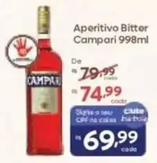 Barbosa Supermercados Aperitivo Bitter Campari oferta