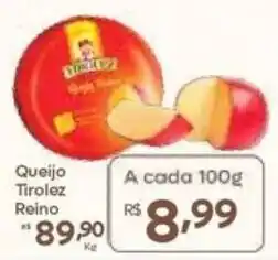Barbosa Supermercados Queijo Tirolez Reino oferta