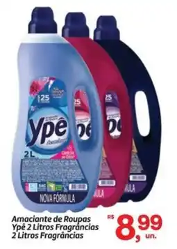 Fort Atacadista Amaciante de Roupas Ypê 2 Litros Fragrâncias oferta