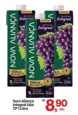 Fort Atacadista Suco Aliança Integral Uva oferta